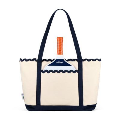 Navy & Red Brooklyn Pickleball Bag – Queen of the Court