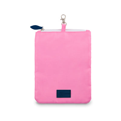 light pink small tee pouch