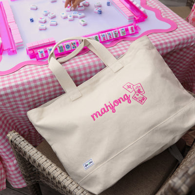 Mahjong Large Tote