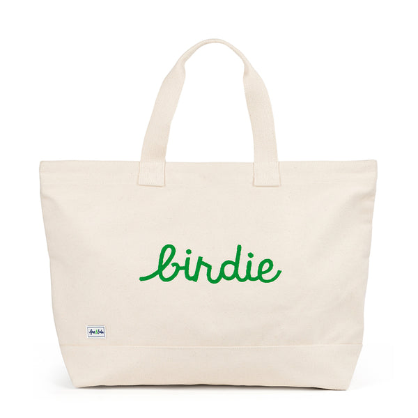 バッグ BIRDWELL CANVAS BIRDIE TOTE BAG Daydreamin' Birdie Canvas Tote Bag - Bone – Birdwell