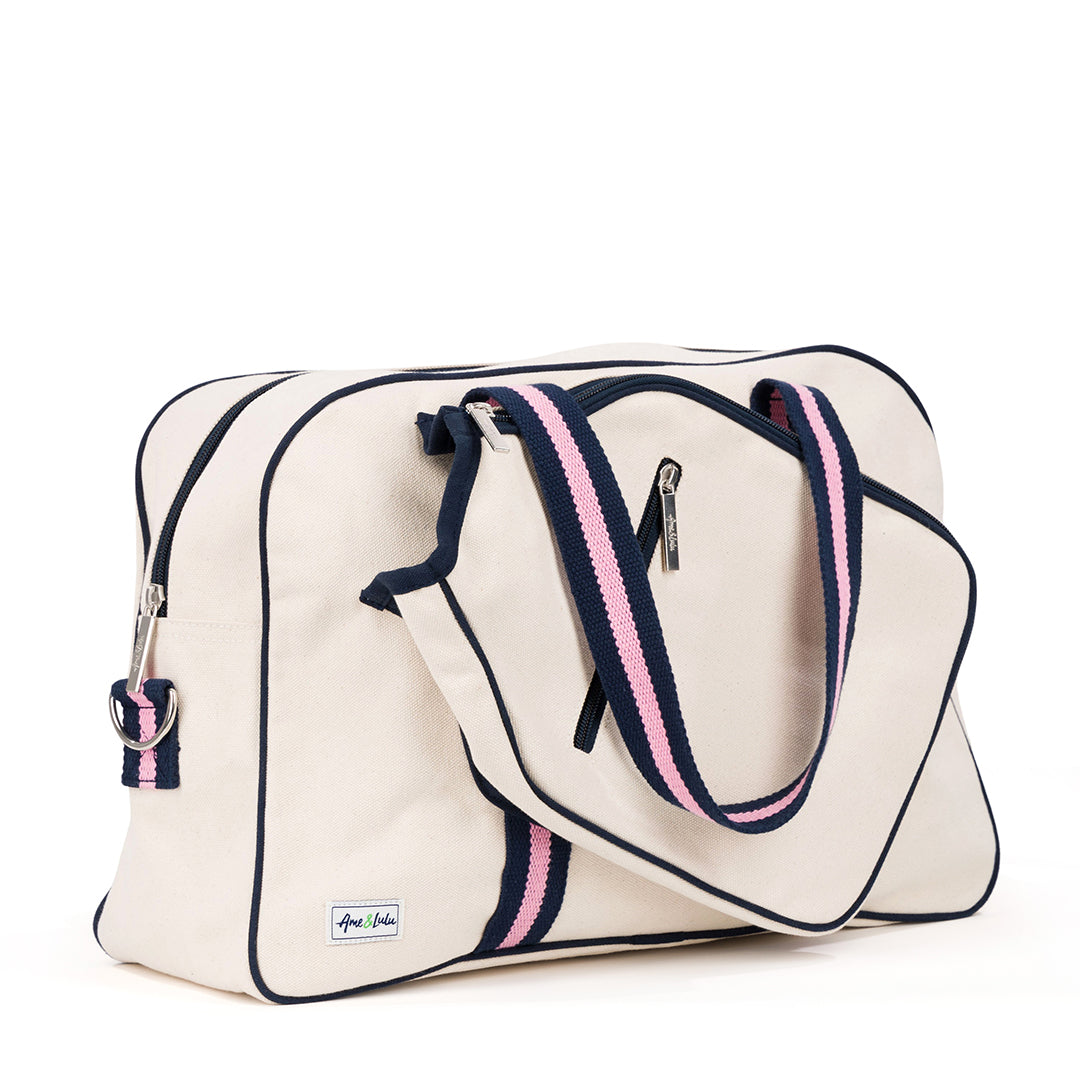 Ame & Lulu Hamptons Pickleball Bag Pinkberry Ame & Lulu Hamptons Pickleball Bag Pinkberry