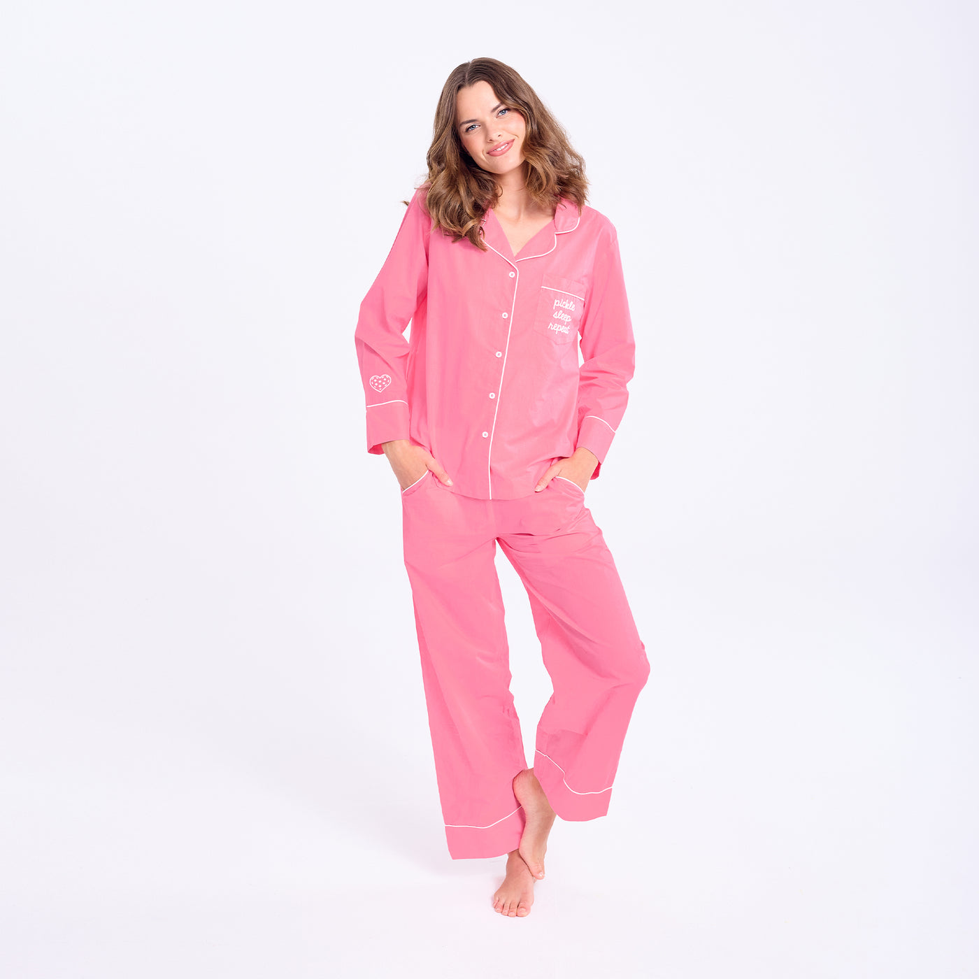 Women's Long Pajama Set