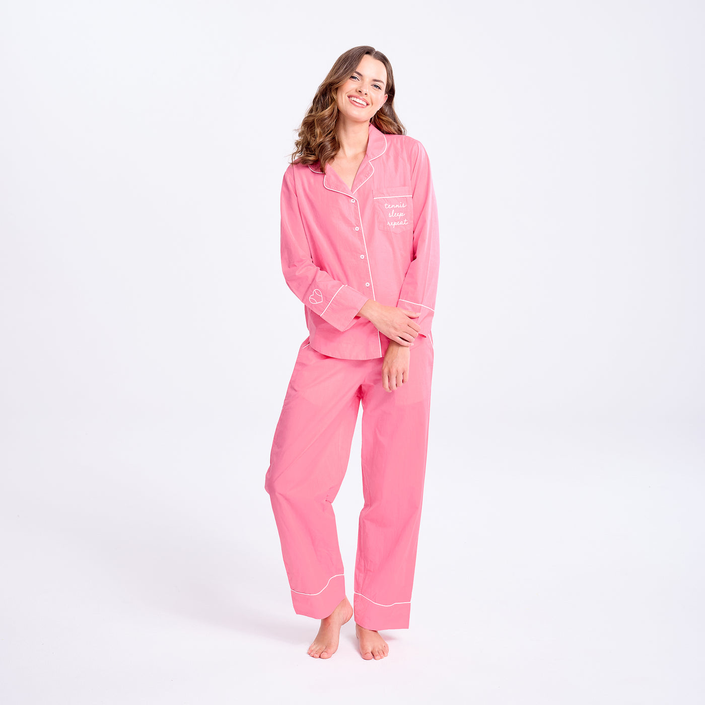 Women's Long Pajama Set