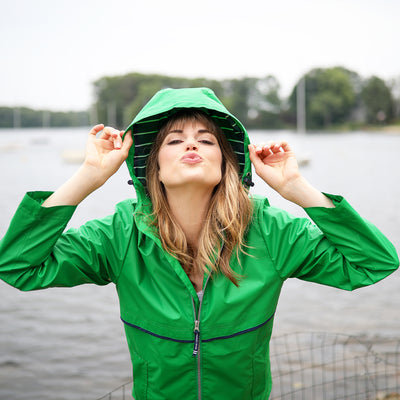 Navy With Kelly Green