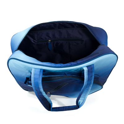 interior view of navy ombre pickleball tote