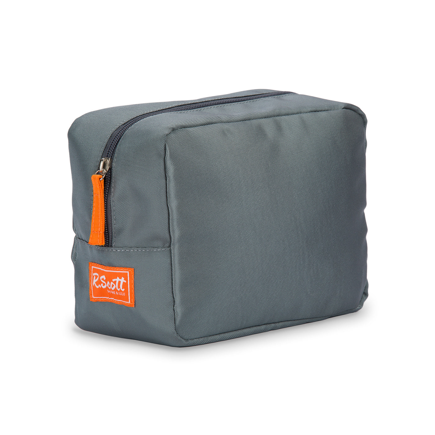 charcoal grey nylon dopp kit