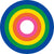 Rainbow Stripes Natural