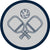Heather Grey Crossed Paddles / Extra Small