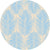 Light Blue Palm Leaf