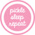 Pink Pickle Sleep Repeat / Extra Small